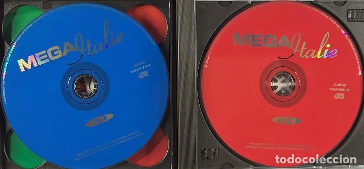 CDs de m&uacute;sica: MEGA ITALIE [AUDIO CD] VARIOUS ARTISTS - 4 x CD, Compilation BOX - Foto 4