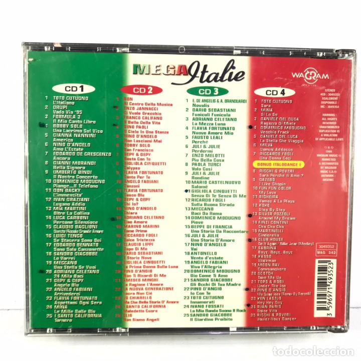 CDs de m&uacute;sica: MEGA ITALIE [AUDIO CD] VARIOUS ARTISTS - 4 x CD, Compilation BOX - Foto 5