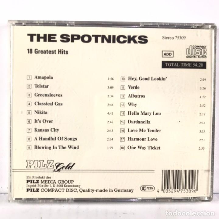 CDs de m&uacute;sica: The Spotnicks &ndash; 18 Greatest Hits - CD, Compilation - GERMANY - Foto 3