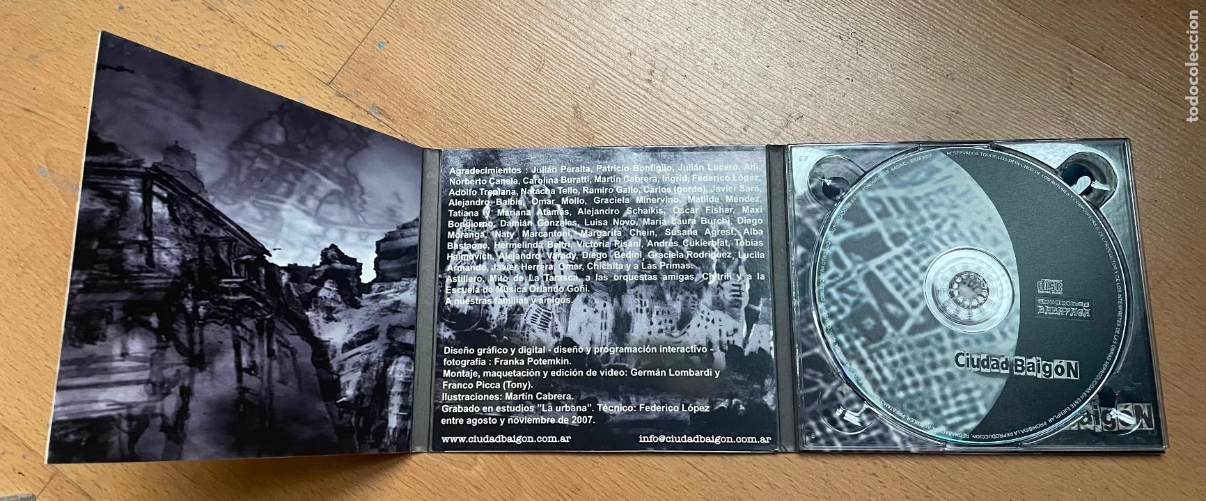 CDs de m&uacute;sica: CIUDAD BAIGON, ORQUESTA TIPICA - Foto 2
