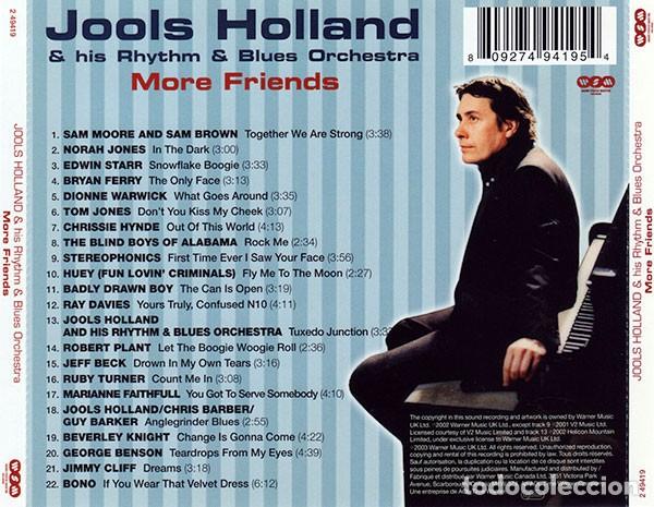 CDs de m&uacute;sica: Jools Holland - More friends - Foto 2