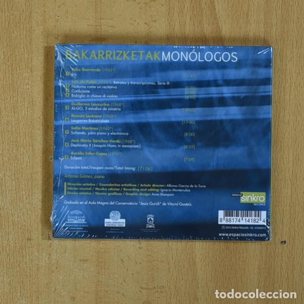 CDs de m&uacute;sica: VARIOS - BAKARRIZKETAK - CD - Foto 2