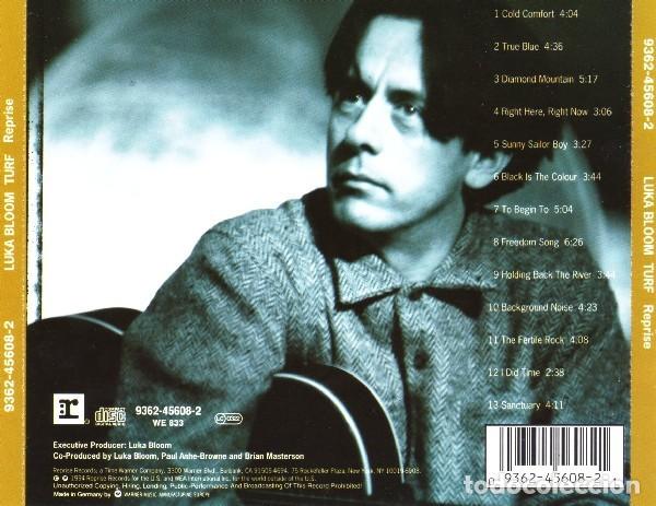 CDs de m&uacute;sica: Luka Bloom - Turf - Foto 2