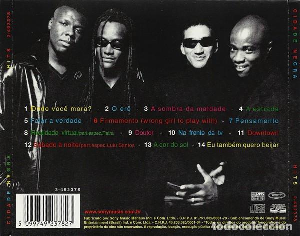 CDs de m&uacute;sica: Cidade Negra - Hits - Foto 2