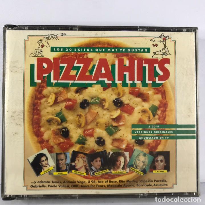 CDs de m&uacute;sica: Pizza Hits (Los 20 &Eacute;xitos Que M&aacute;s Te Gustan) - 2 x CD, Compilation - BOX - Foto 1
