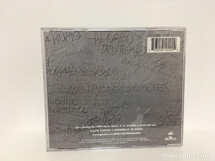 CDs de m&uacute;sica: CD Victor Manuel - Cada uno es como es - como nuevo - Foto 2