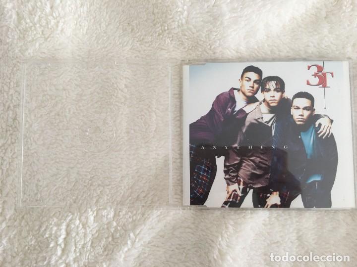 CDs de m&uacute;sica: CD original maxi single 3T - Anything the jacksons michael jackson - Foto 4