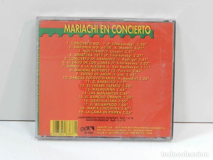 CDs de m&uacute;sica: DISCO CD. Mariachi En Concierto. COMPACT DISC. - Foto 2