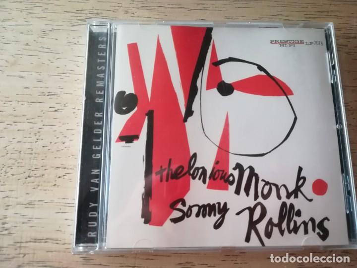 CDs de m&uacute;sica: Thelonious Monk & Sonny Rollins. CD - Foto 1