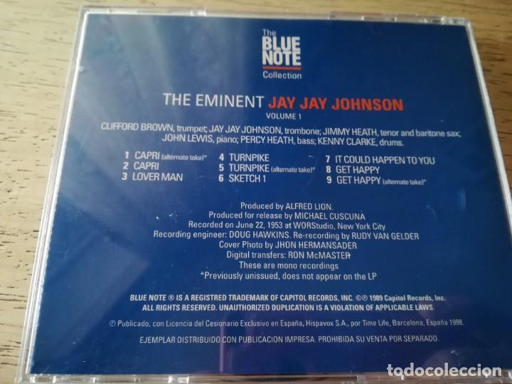 CDs de m&uacute;sica: Jay Jay Johnson. The eminent. Vol. 1. CD - Foto 2