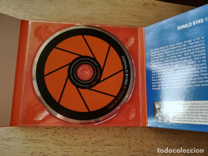 CDs de m&uacute;sica: Donald Byrd. Byrd&acute;s word. CD - Foto 4