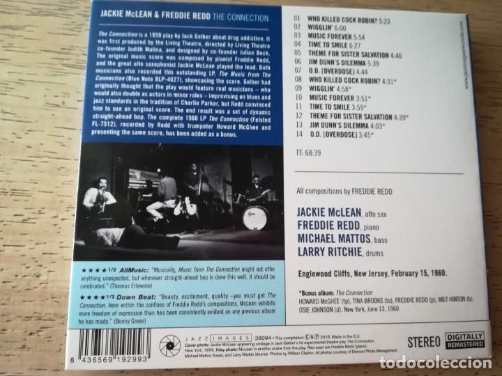 CDs de m&uacute;sica: Jackie Mclean & Freddie Redd. The connection. CD - Foto 2