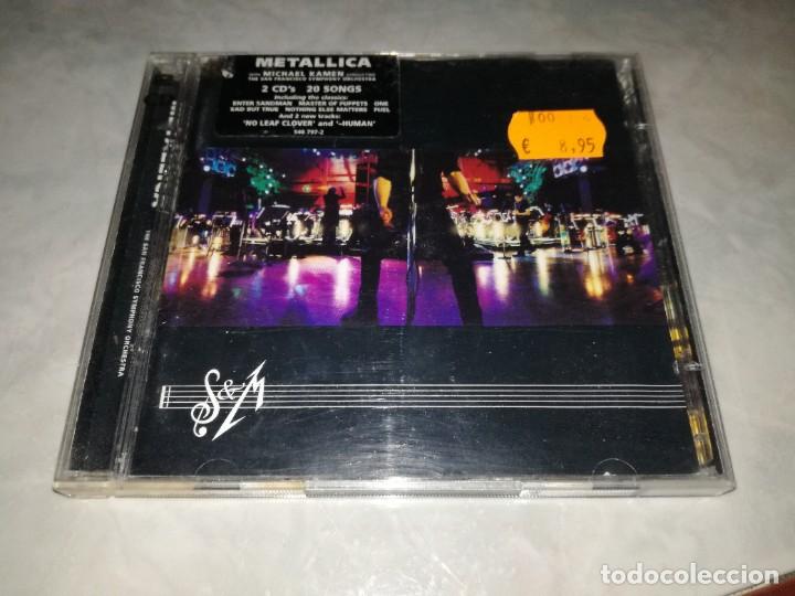 CDs de m&uacute;sica: METALLICA-S & M-DOBLE CD - Foto 1