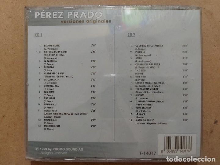 CDs de m&uacute;sica: Perez Prado -Versiones Originales, 2 CDS (precintado) - Foto 2