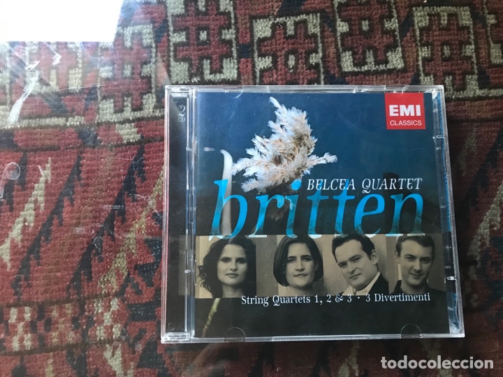 CDs de m&uacute;sica: Benjamin Britten. Belcea Quartet. 2 CD&rsquo;s - Foto 1
