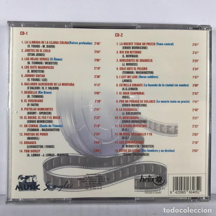 CDs de m&uacute;sica: Temas Del Cine Del Oeste - 2 x CD, Compilation - SPAIN - Foto 4