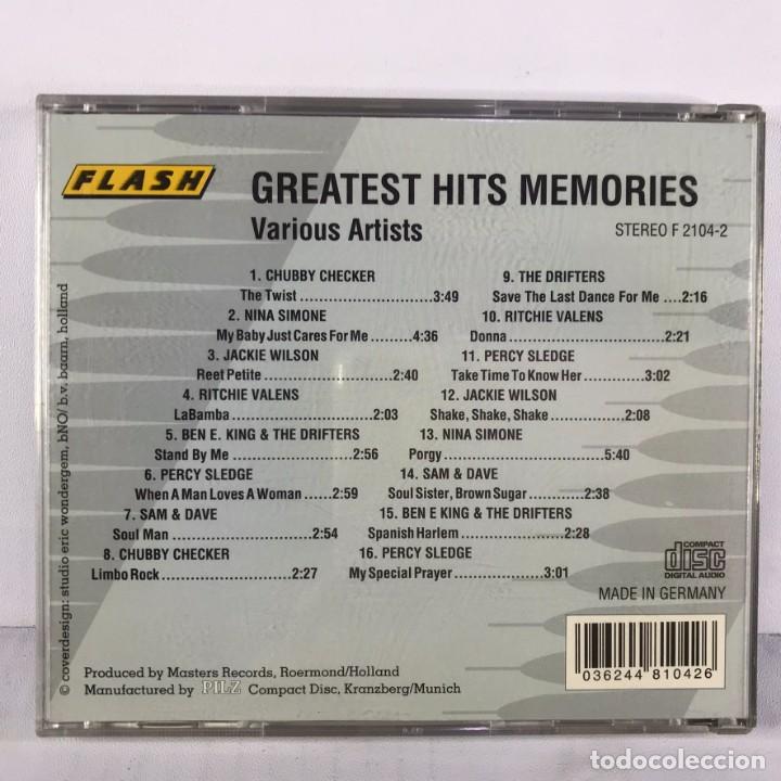 CDs de m&uacute;sica: Various &ndash; Greatest Hits Memories - CD, Compilation - GERMANY - Foto 3