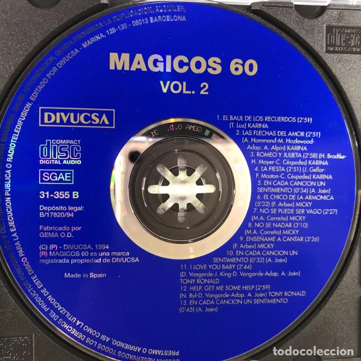 CDs de m&uacute;sica: Various &ndash; M&aacute;gicos 60 - CD, Album, Compilation - 2 x CD, Compilation - Foto 5