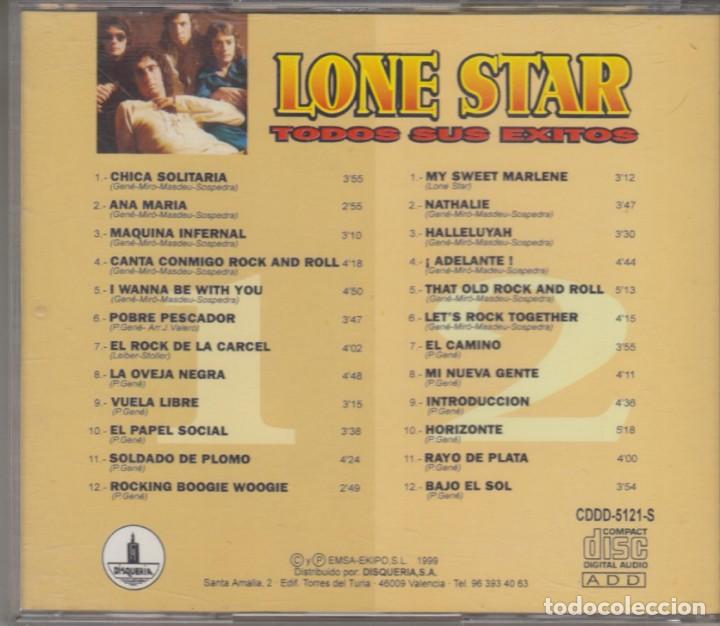 CDs de m&uacute;sica: Lone Star doble cd Todos sus &eacute;xitos 1999 - Foto 2