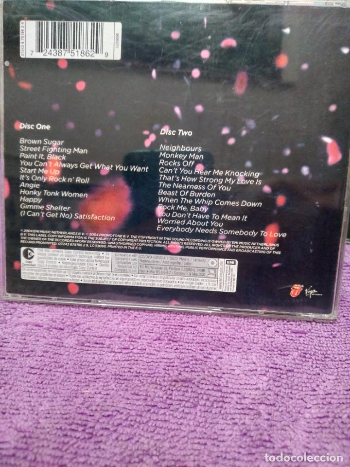 CDs de m&uacute;sica: DOBLE CD-ROLLING STONES-LIVE LICKS- - Foto 2