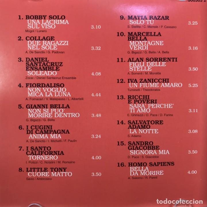 CDs de m&uacute;sica: Various &ndash; Italia Nuestra 3 - CD, Album, Compilation - Foto 2