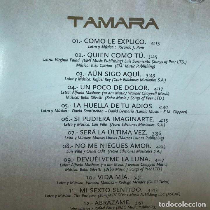 CDs de m&uacute;sica: Tamara &ndash; Abr&aacute;zame - CD, Album - Foto 2