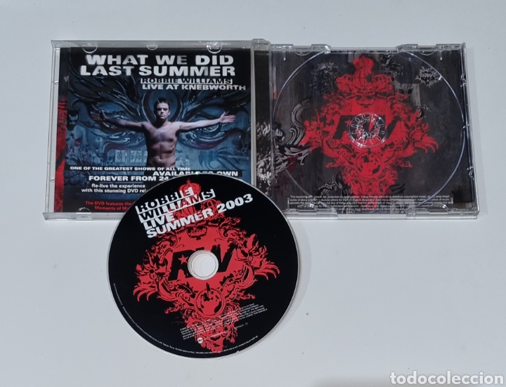 CDs de m&uacute;sica: ROBBIE WILLIAMS / CD / LIVE SUMMER 2003 - Foto 2