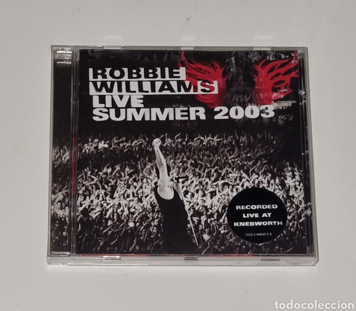 CDs de m&uacute;sica: ROBBIE WILLIAMS / CD / LIVE SUMMER 2003 - Foto 1