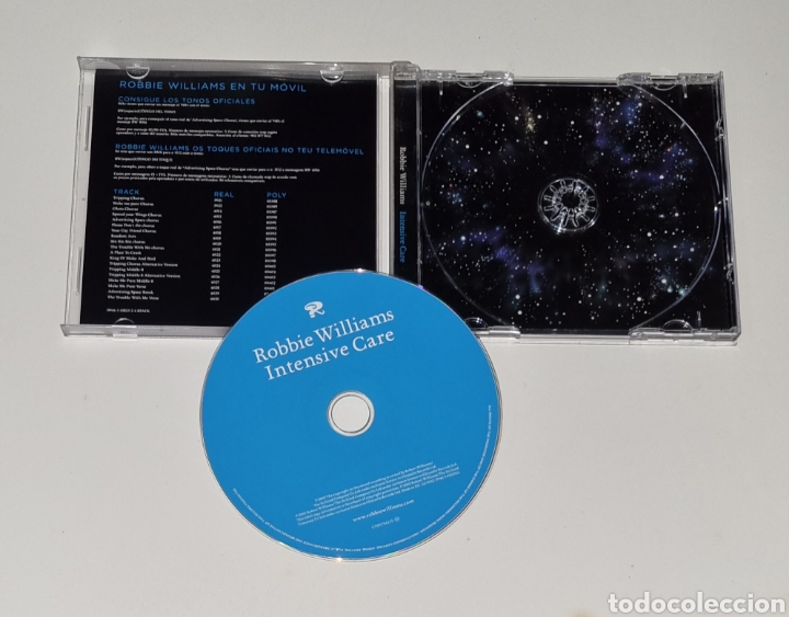 CDs de m&uacute;sica: ROBBIE WILLIAMS / CD / INTENSIVE CARE - Foto 2