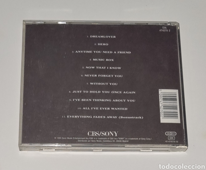 CDs de m&uacute;sica: MARIAH CAREY / CD / MUSIC BOX - Foto 3