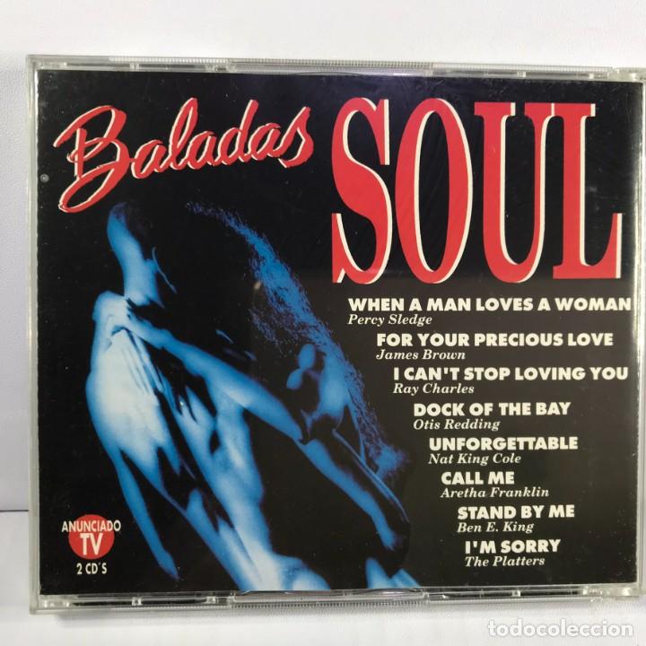 CDs de m&uacute;sica: Various &ndash; Baladas soul - 2 x CD, Compilation, Stereo - DIVUCSA - Foto 1