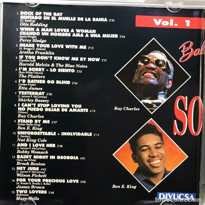CDs de m&uacute;sica: Various &ndash; Baladas soul - 2 x CD, Compilation, Stereo - DIVUCSA - Foto 2