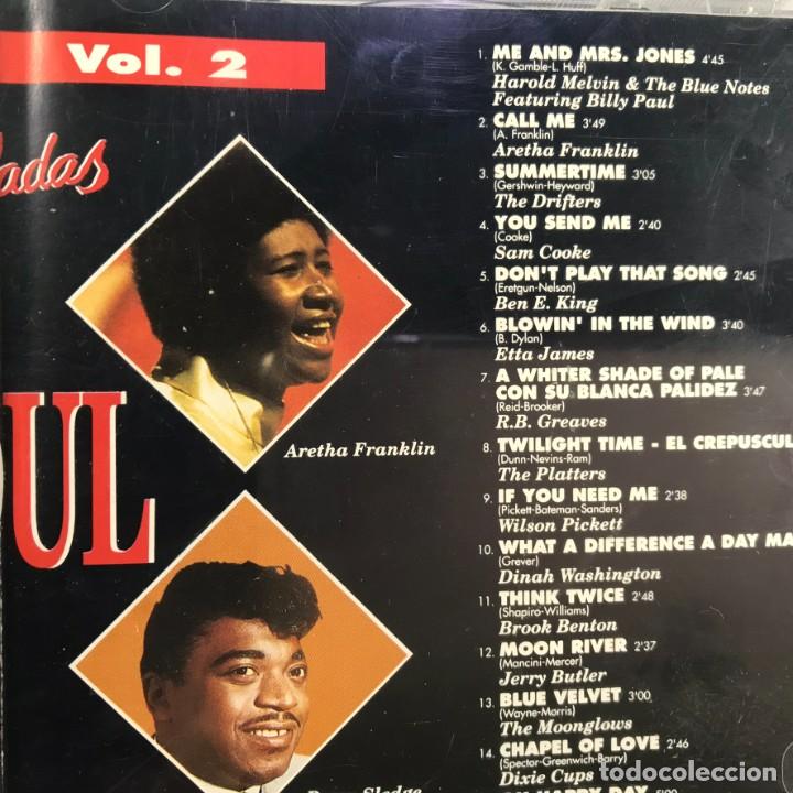 CDs de m&uacute;sica: Various &ndash; Baladas soul - 2 x CD, Compilation, Stereo - DIVUCSA - Foto 3
