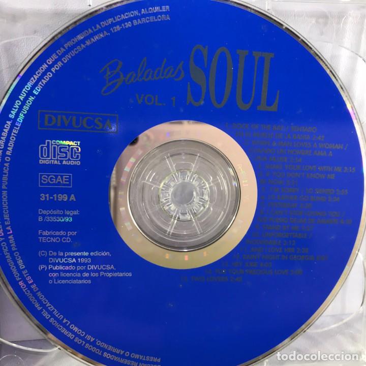 CDs de m&uacute;sica: Various &ndash; Baladas soul - 2 x CD, Compilation, Stereo - DIVUCSA - Foto 5