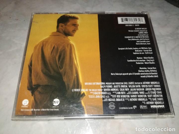 CDs de m&uacute;sica: BSO DE LA PELICULA LE PATIENT ANGLAIS - Foto 2