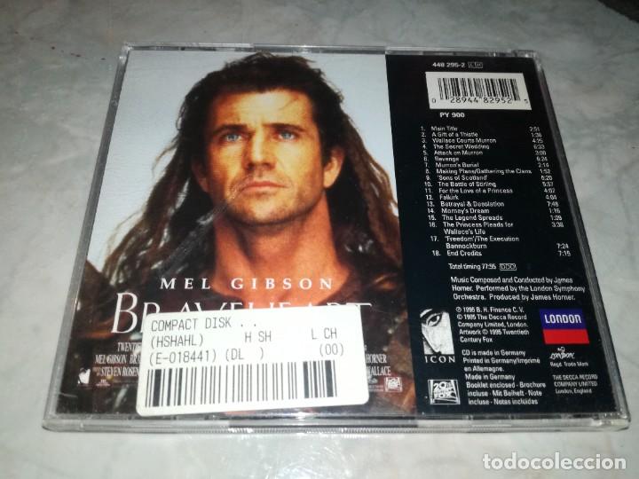 CDs de m&uacute;sica: BSO DE LA PELICULA BRAVEHEART - Foto 2