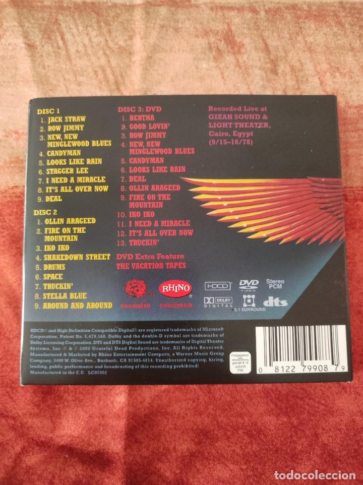 CDs de m&uacute;sica: Grateful Dead &lrm;&ndash; Rocking The Cradle: Egypt 1978 - 2cd + dvd - Foto 2
