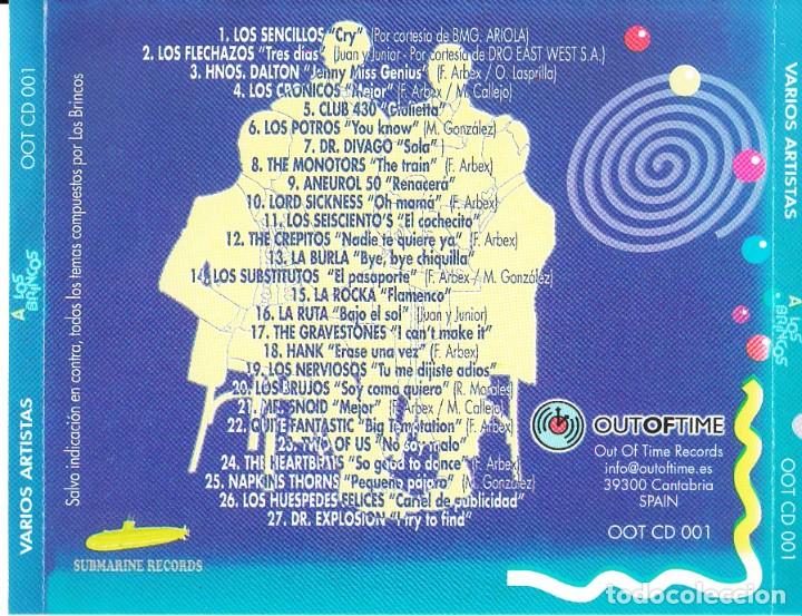 CDs de m&uacute;sica: TRIBUTO &rdquo;A LOS BRINCOS&rdquo; LOS SENCILLOS, LOS FLECHAZOS ETC...CD - Foto 2