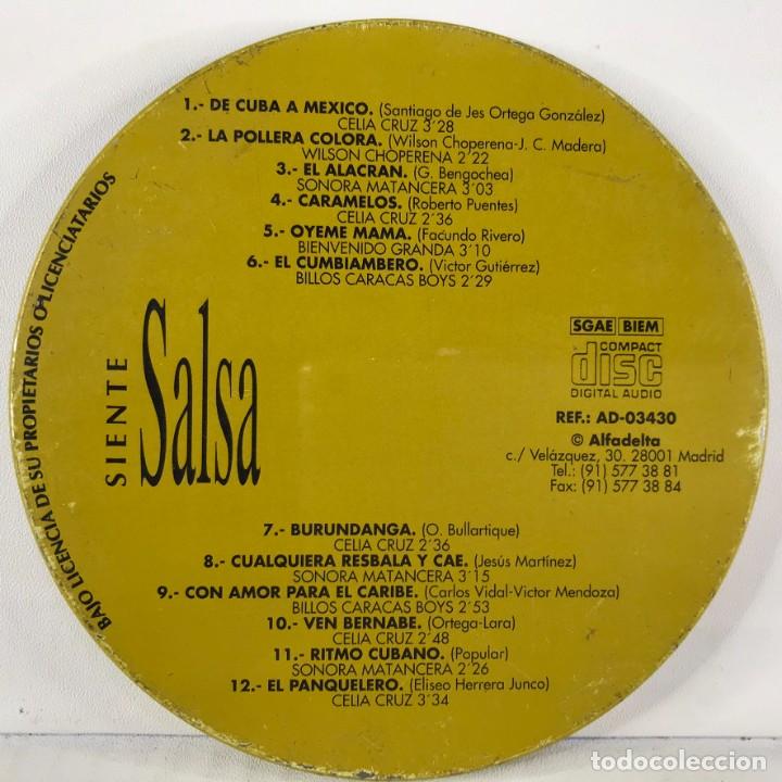 CDs de m&uacute;sica: Various &ndash; Siente Salsa - CD, Compilation, Metal Box - SPAIN - Foto 3