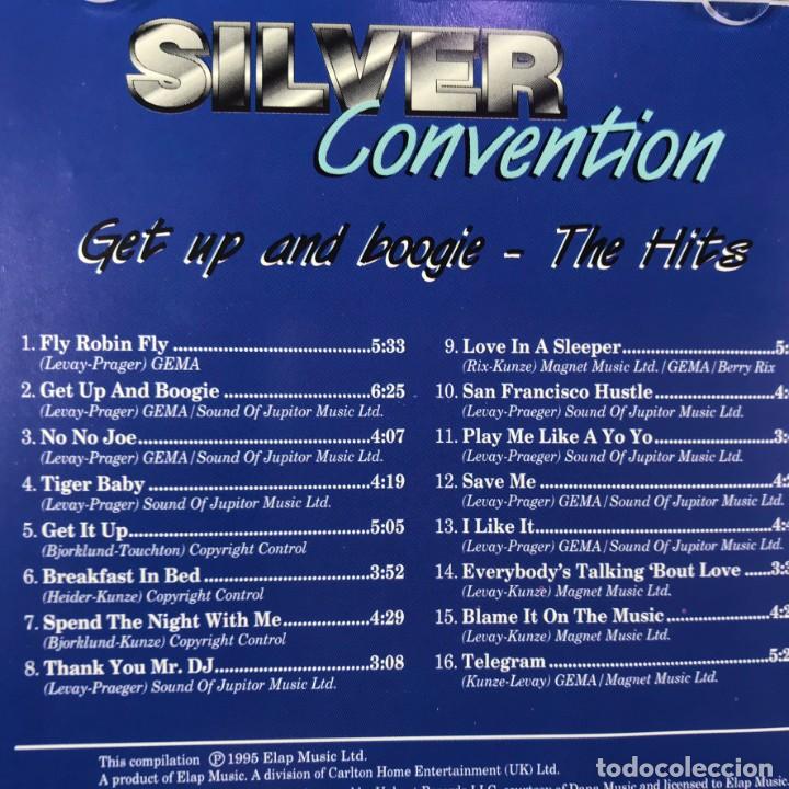 CDs de m&uacute;sica: Silver Convention &ndash; Get Up And Boogie - The Hits - CD, Compilation - UK - Foto 2