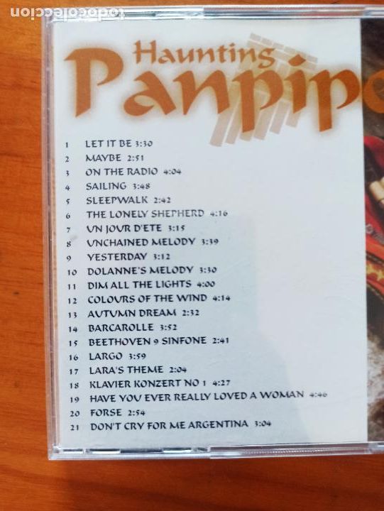 CDs de m&uacute;sica: CD HAUNTING PANPIPES (D5) - Foto 2