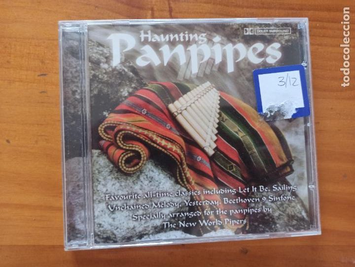 CDs de m&uacute;sica: CD HAUNTING PANPIPES (D5) - Foto 1