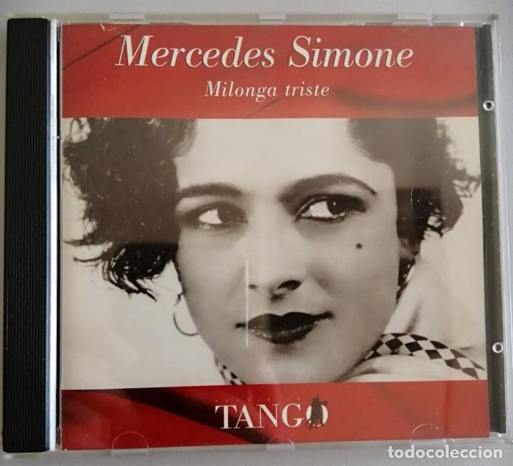 CDs de m&uacute;sica: MERCEDES SIMONE - MILONGA TRISTE - Foto 1