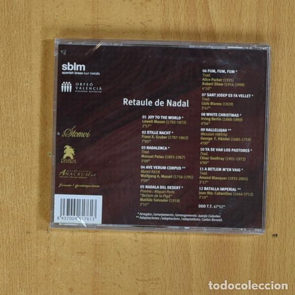 CDs de m&uacute;sica: VARIOS - RETAULE DE NADAL - CD - Foto 2