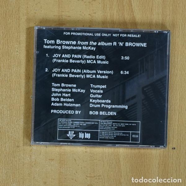 CDs de m&uacute;sica: TOM BROWNE - JOY AND PAIN - CD - Foto 2