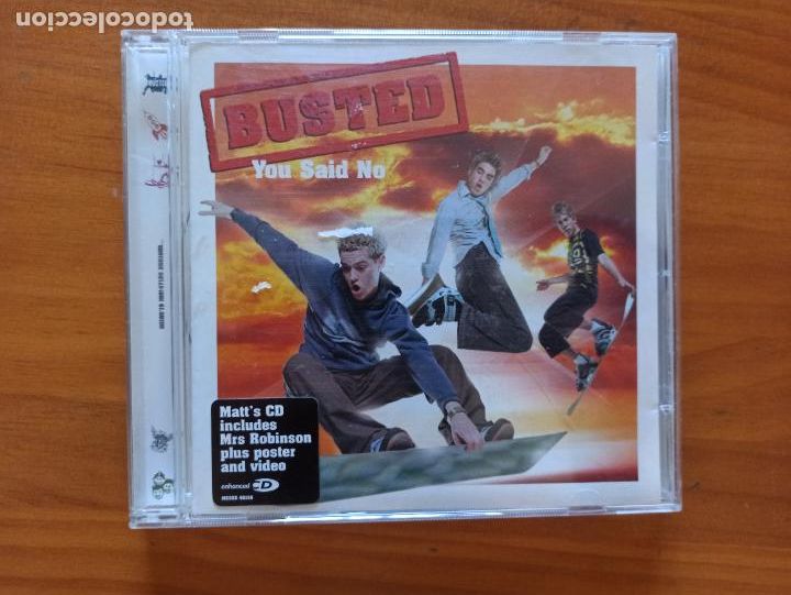 CDs de m&uacute;sica: CD SINGLE BUSTED - YOU SAID NO (W6) - Foto 1