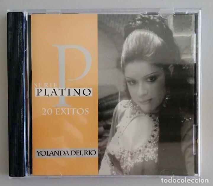 CDs de m&uacute;sica: YOLANDA DEL RIO, SERIE PLATINO, 20 EXITOS - Foto 1