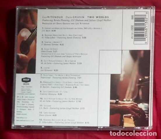 CDs de m&uacute;sica: LEE RITENOUR & DAVE GRUSIN - TWO WORLDS (2000) - Foto 2