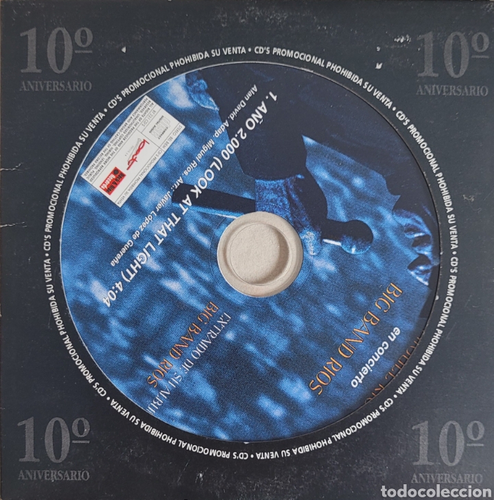 CDs de M&uacute;sica: MIGUEL RIOS BIG BAND RIOS A&Ntilde;O 2000 &rdquo;LOOK AT THAT LIGHT] ( CD MAXI)