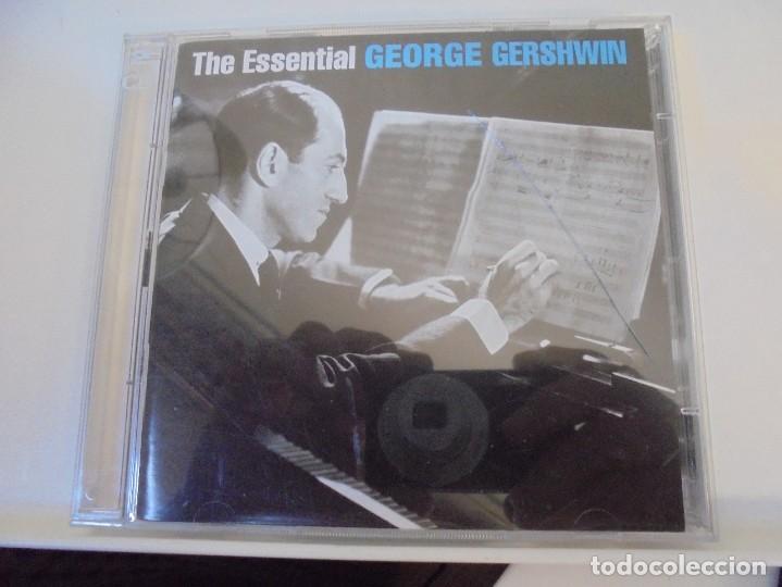 CDs de m&uacute;sica: THE ESSENTIAL GEORGE GERSHWIN. DOBLE COMPACTO SONY. - Foto 1